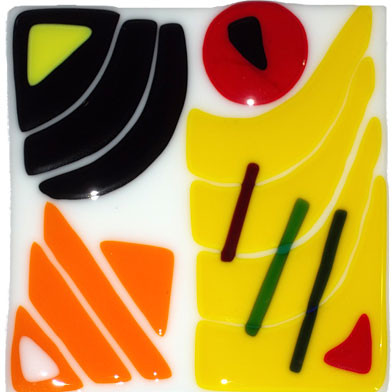fused glass art